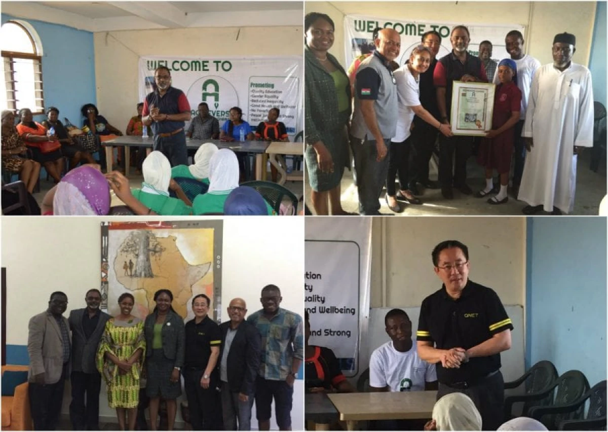 Underprivileged Girls In Ghana Receive E-Readers Through Rythm Foundation Ghana 3 QNET