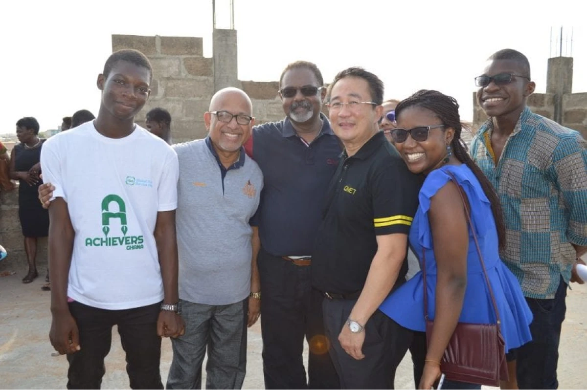 Underprivileged Girls In Ghana Receive E-Readers Through Rythm Foundation Ghana 4 QNET