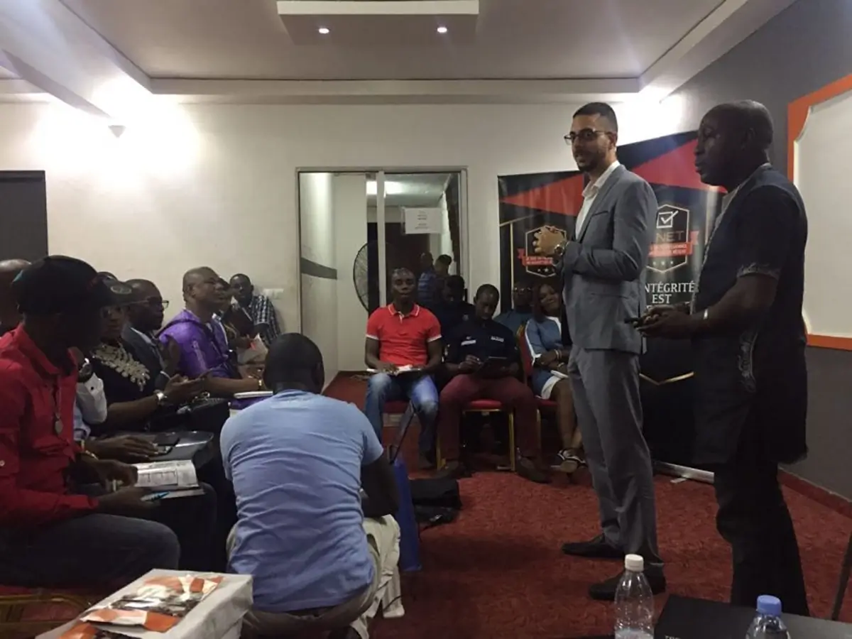 QNET african training inside Facilities