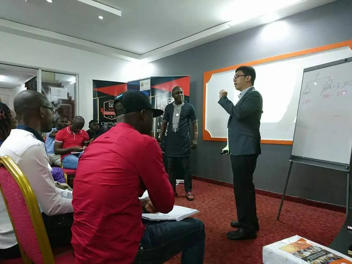 QNET Africa presentation training
