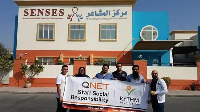 QNET UAE Visits Special Needs Children in Dubai