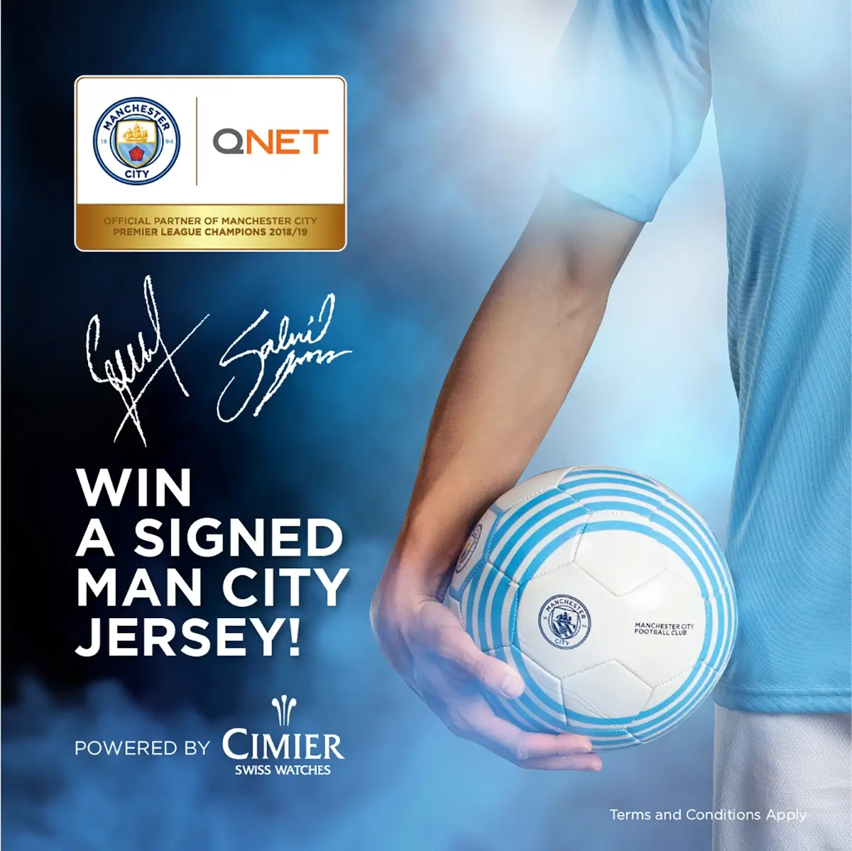 How Man City Fans Rock Their Team Pride 4 QNET Manchester city player holding a ball, Win a signed man city jersey