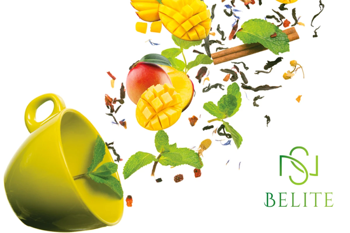 All Your Questions About Belite123 Answered 2 coffee cup with fruits and ingredients falling out of cup