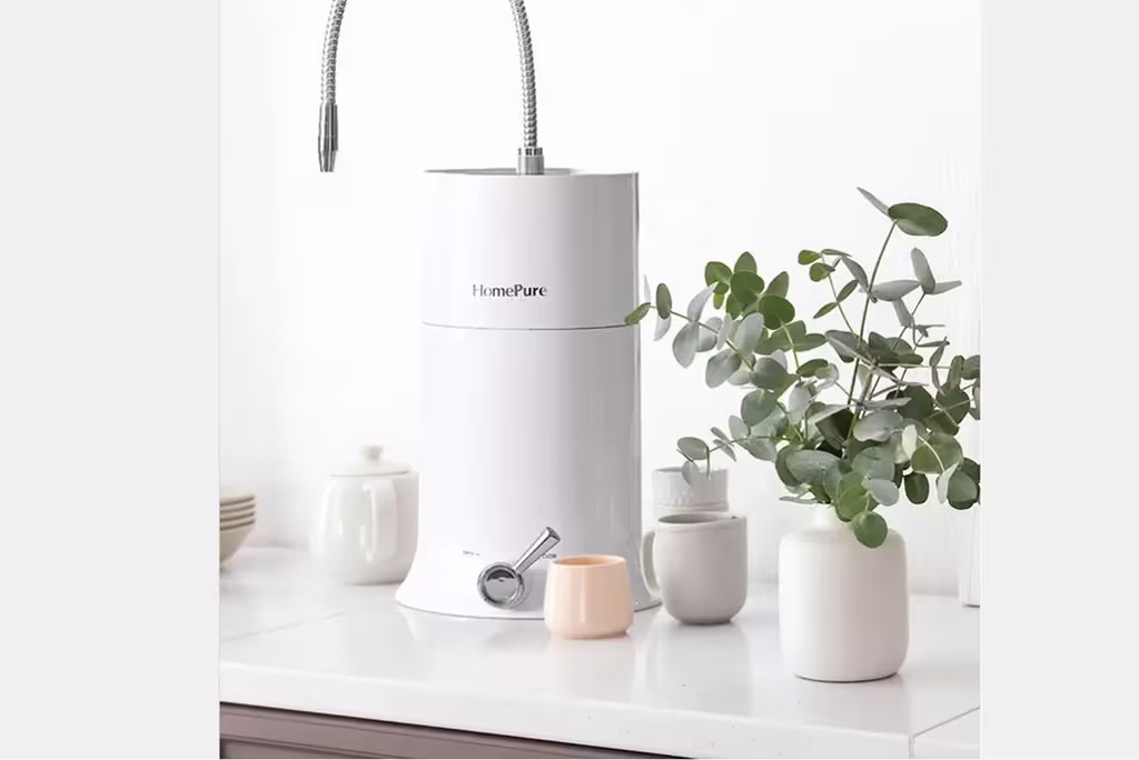 Have You Been Drinking Microplastics? 3 Homepure nova on dining table counter
