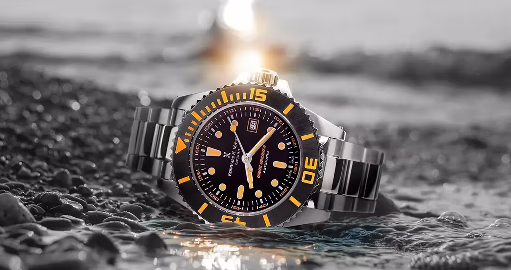 QNET's Bernhard H. Mayer Wave Breaker with Automatic Watch Movement