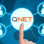 Future of QNET - Finger pointing at QNET enabling global network