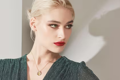 woman with elemental collection