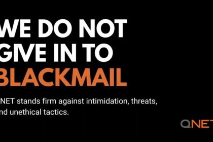 QNET stands firm against blackmail, intimidation, threats, and unethical tactics.