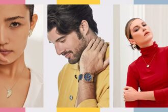 Three people showcasing their personal style with Bernhard H. Mayer jewellery