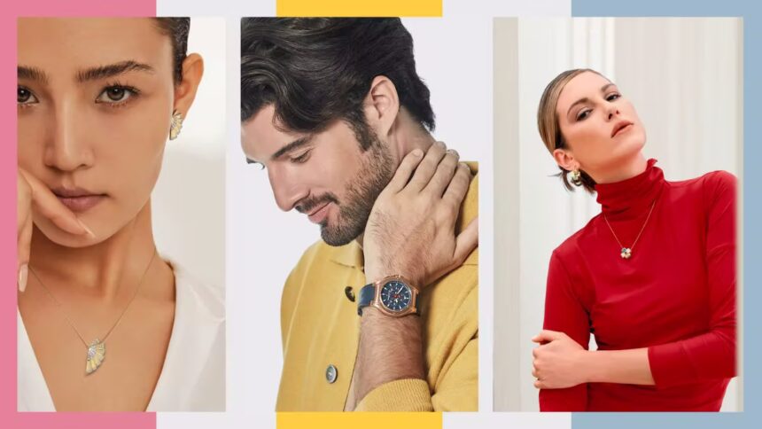 Three people showcasing their personal style with Bernhard H. Mayer jewellery